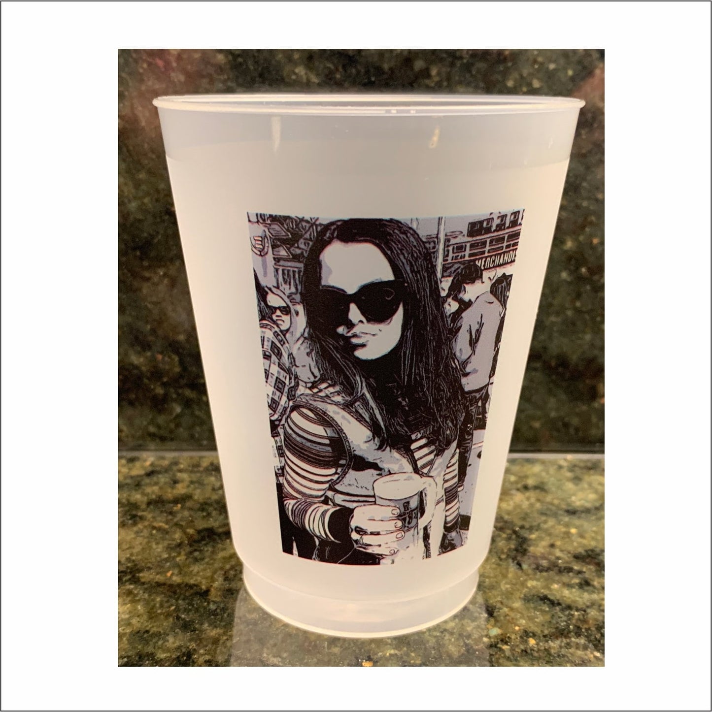 16 oz Personalized Frost Flex cups, Weddings, Party Favors, Stadium, Party, Custom, wedding, bachelorette, getaway, cocktails, seafood boil