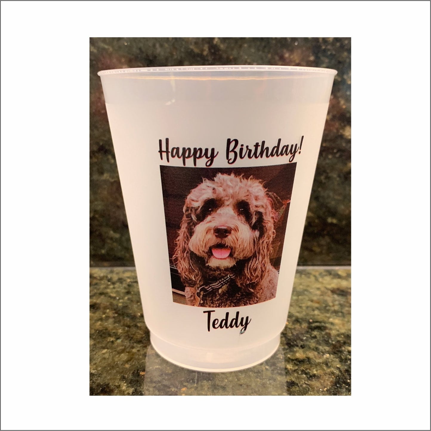 16 oz Personalized Frost Flex cups, Weddings, Party Favors, Stadium, Party, Custom, wedding, bachelorette, getaway, cocktails, seafood boil