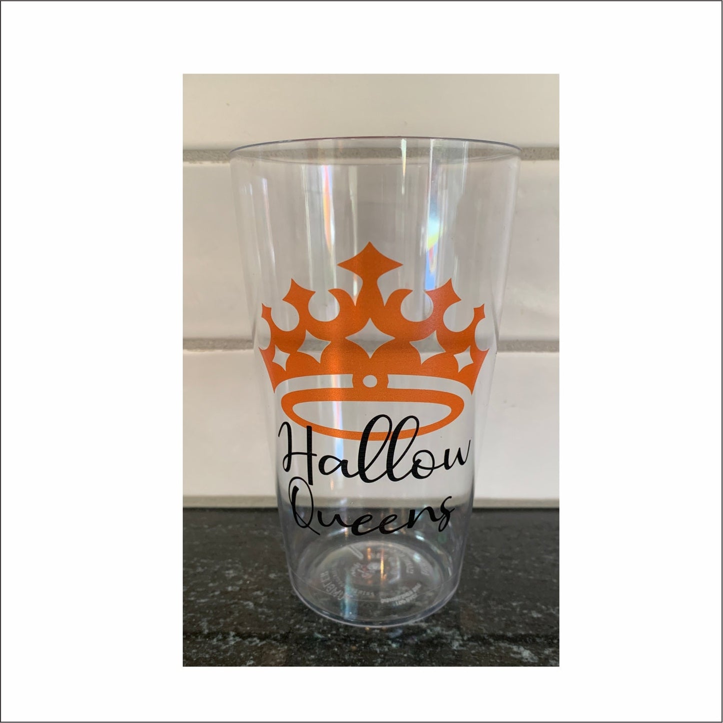 20oz Personalized plastic glasses, custom printed, beer glasses, bachelor parties, groomsman gift, housewarming gift, Tritan, gift for him