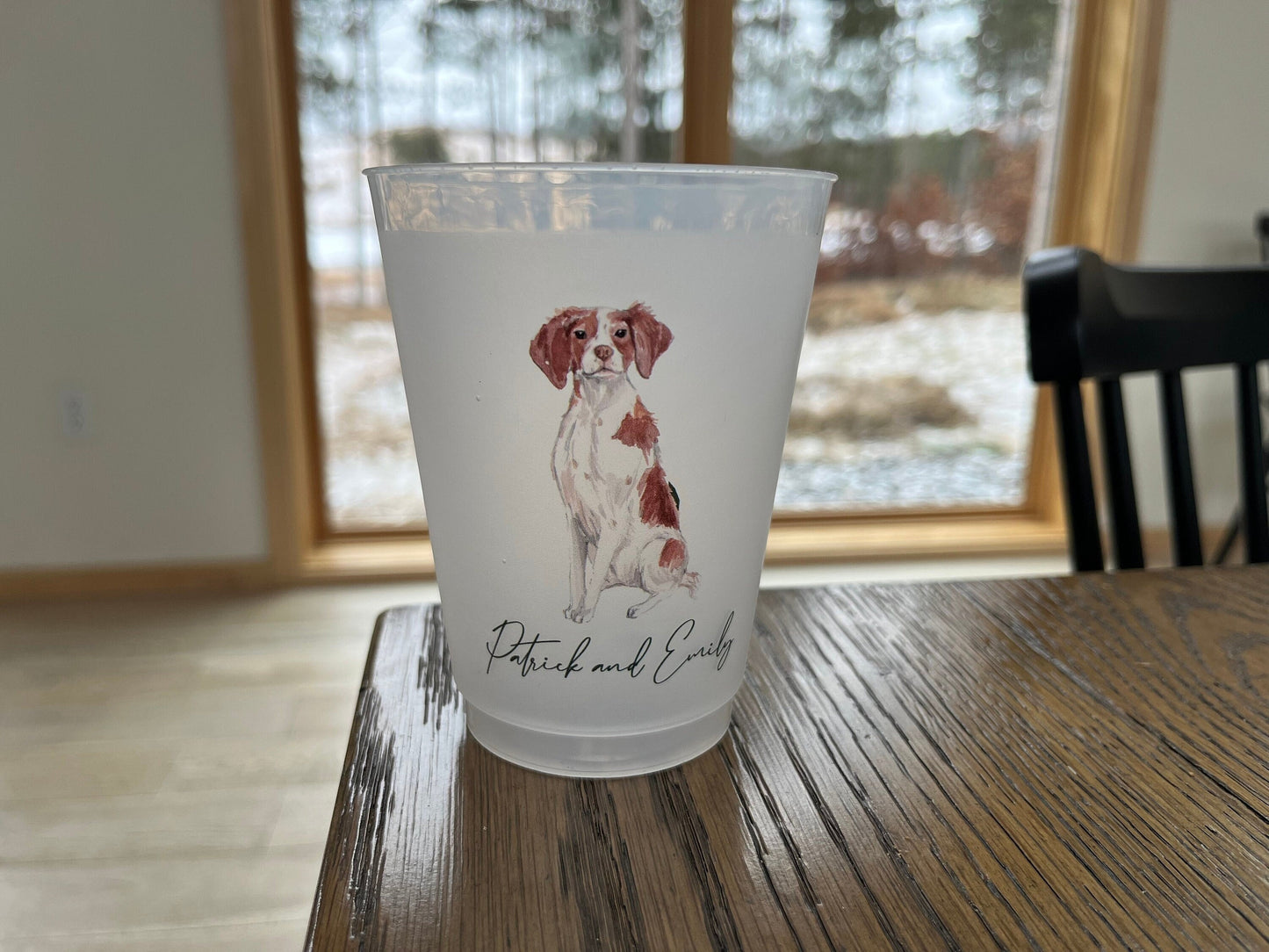 16oz Personalized Frost Flex cups, one lucky duck, first birthday, custom printed